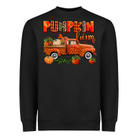 Black pumpkin farm truck Heavyweight Sweatshirt - AdoDesignShop