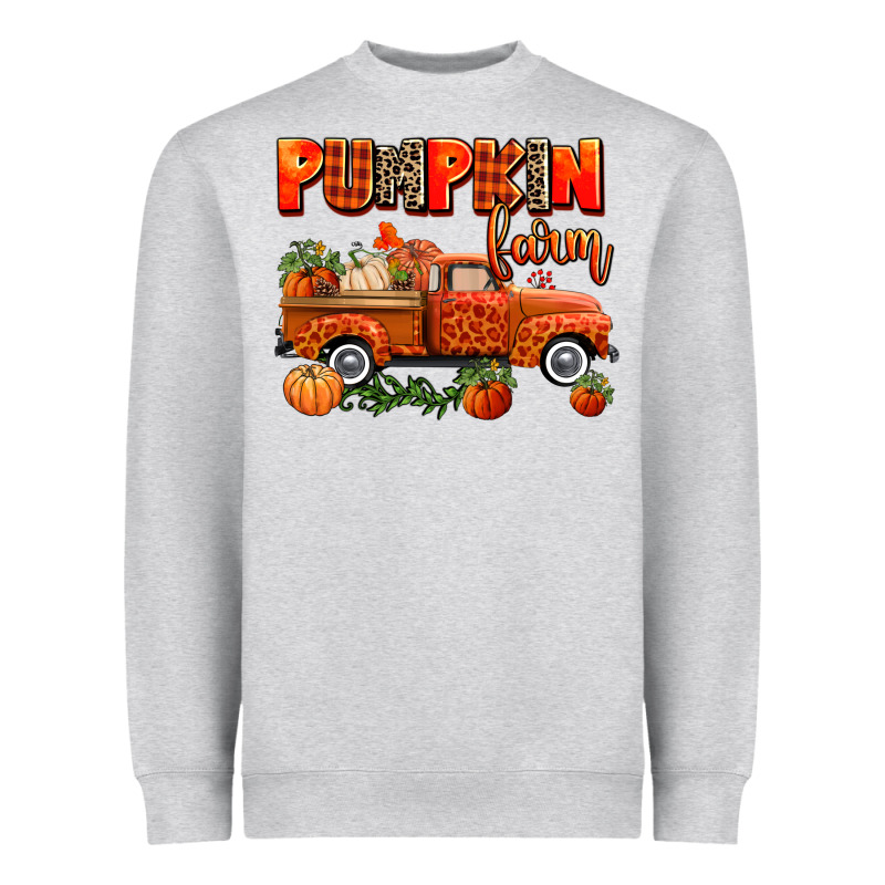 Pumpkin Farm Truck Heavyweight Sweatshirt by AdoDesignShop | Teevron