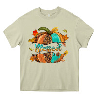 Mossy Blessed pumpkin Heavy Core Tee - NancyCooperArtShop