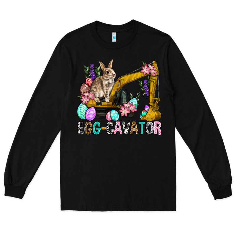 Egg Cavator Easter Long Sleeve Tee by BundleAndBundleShop | Teevron