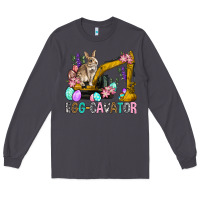 Smoke Egg Cavator Easter Long Sleeve Tee - BundleAndBundleShop
