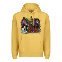 Antique Gold animal halloween Premium Hoodie - SublimationCraftShop