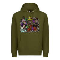 Army Green animal halloween Premium Hoodie - SublimationCraftShop