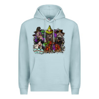 Blue Mist animal halloween Premium Hoodie - SublimationCraftShop