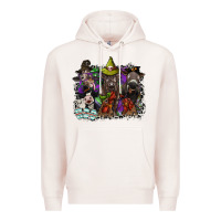 Pale Pink animal halloween Premium Hoodie - SublimationCraftShop