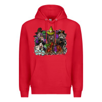 Red animal halloween Premium Hoodie - SublimationCraftShop