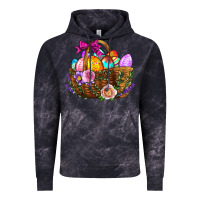 Cloud Black Easter Eggs Hamper Vintage Hoodie - BundleAndBundleShop