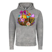 Cloud Rock Easter Eggs Hamper Vintage Hoodie - BundleAndBundleShop