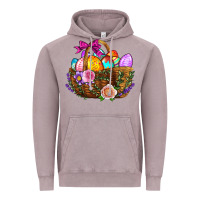Vintage Zinc Easter Eggs Hamper Vintage Hoodie - BundleAndBundleShop