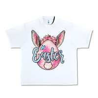White Easter egg Urban Heavy Tee - OliviaCreatesArt