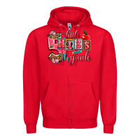 Red little miss 5 th grade Zipper Hoodie - AdoDesignShop