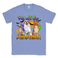 Colony Blue pet all the pumpkins Classic Tee - CowGirlArtShop