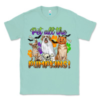 Seafoam pet all the pumpkins Classic Tee - CowGirlArtShop