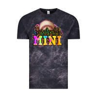 Cloud Black baseball mini Vintage Tee - OliviaCreatesArt