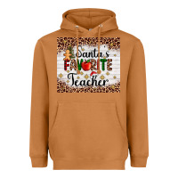 Meerkat santa's favorite teacher Heavyweight Hoodie - AdoDesignShop