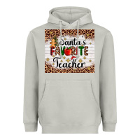 Moon Dust santa's favorite teacher Heavyweight Hoodie - AdoDesignShop