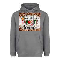 Storm santa's favorite teacher Heavyweight Hoodie - AdoDesignShop