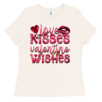 Bone Love kisses Valentine wishes Valentine's Day Ladies Tee - HowdyJamesFarm