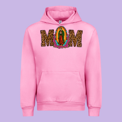Our Lady Of Guadalupe Mom Urban Hoodie Designed By Jahusdesignshop