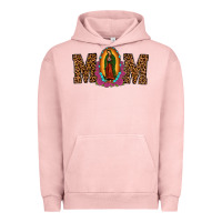 Pigment Salmon our lady of guadalupe mom Urban Hoodie - JahusDesignShop