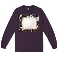 Plum cowhide frames background Long Sleeve Tee - RanaPortraitStore