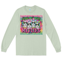 Matcha chilling with my peeps Long Sleeve Tee - FaDigitalArtStudio