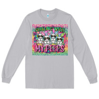 Moon Dust chilling with my peeps Long Sleeve Tee - FaDigitalArtStudio