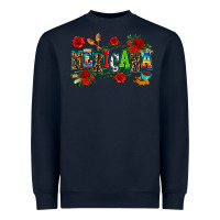 Navy mexicana Heavyweight Sweatshirt - AdoDesignShop