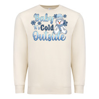 Sandshell baby it's cold outside Premium Sweatshirt - AdoDesignShop