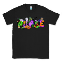 Black halloween nurse Classic Tee - CowGirlArtShop