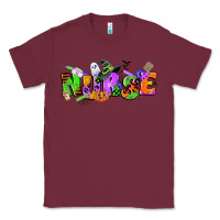 Burgundy halloween nurse Classic Tee - CowGirlArtShop