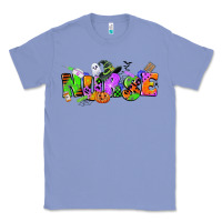 Colony Blue halloween nurse Classic Tee - CowGirlArtShop