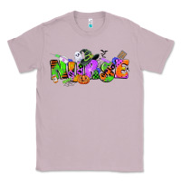 Lilac halloween nurse Classic Tee - CowGirlArtShop