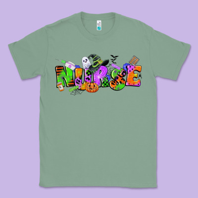 Halloween Nurse Classic Tee Designed By Cowgirlartshop
