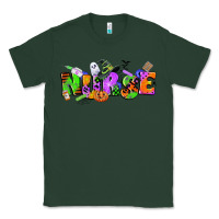 Sports Green halloween nurse Classic Tee - CowGirlArtShop
