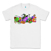 White halloween nurse Classic Tee - CowGirlArtShop