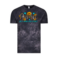 Cloud Black auntie like a mom only cooler Vintage Tee - OliviaCreatesArt