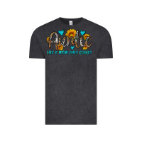 Vintage Black auntie like a mom only cooler Vintage Tee - OliviaCreatesArt