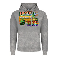 Cloud Rock Loads of luck with school bus St. Patrick's Day Vintage Hoodie - FaDigitalArtStudio