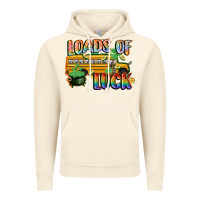 Vintage Artic Loads of luck with school bus St. Patrick's Day Vintage Hoodie - FaDigitalArtStudio