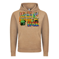 Vintage Coffee Loads of luck with school bus St. Patrick's Day Vintage Hoodie - FaDigitalArtStudio