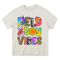 Cream field day vibes Heavy Core Tee - RanaPortraitStore
