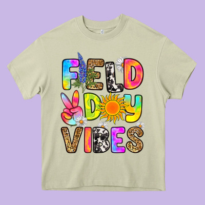 Field Day Vibes Heavy Core Tee Designed By Ranaportraitstore