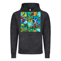 Vintage Black boy child coffee cup and teddy bear with thunderbolts and camouflage s Vintage Hoodie - BundleAndBundleShop