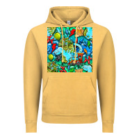 Vintage Mustard boy child coffee cup and teddy bear with thunderbolts and camouflage s Vintage Hoodie - BundleAndBundleShop
