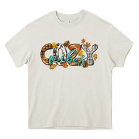 Cream Cozy vibes Heavy Core Tee - NancyCooperArtShop