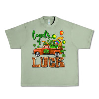 Oil Green St. Patrick's Day loads of truck Urban Heavy Tee - OliviaCreatesArt