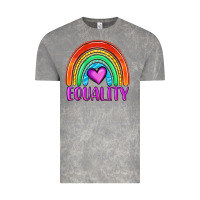 Cloud Rock equality rainbow Vintage Tee - OliviaCreatesArt