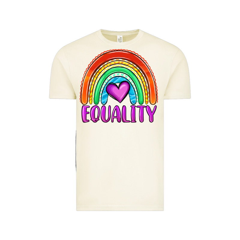 Equality Rainbow Vintage Tee by OliviaCreatesArt | Teevron