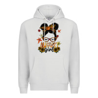 Dove Grey august girl Premium Hoodie - SublimationCraftShop